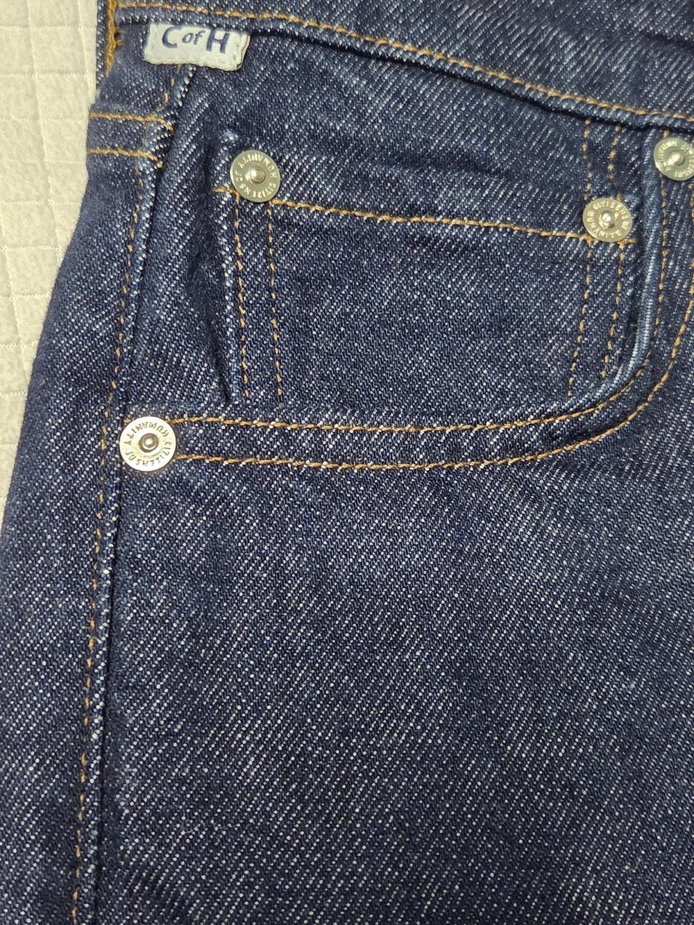Citizens Of Humanity Dark Indigo High-Rise, Premium Vintage, Kimberly Style. - Picture 7 of 14
